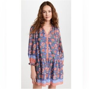 Velvet by Graham & Spencer Multicolor Floral Mini Dress